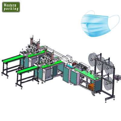 face mask producing machine face mask production line machine mask forming machine line